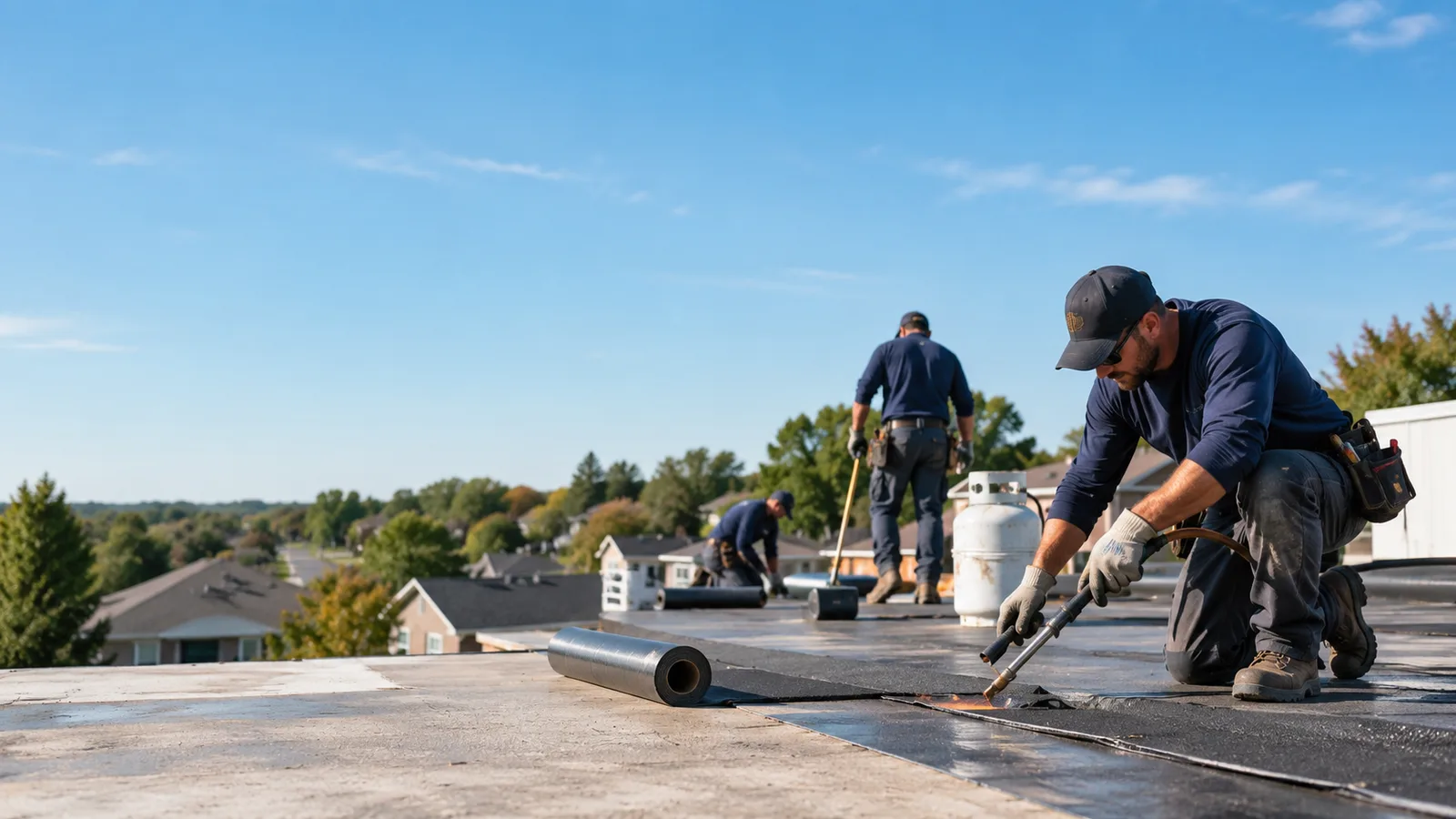 Flat Roof Leak Repair providers in Busby, MT
